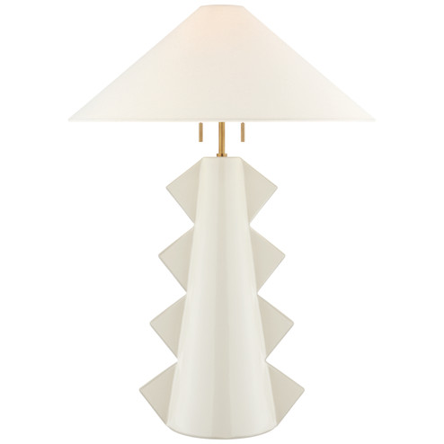Senso Two Light Table Lamp in Ivory (268|KW3681IVOL)