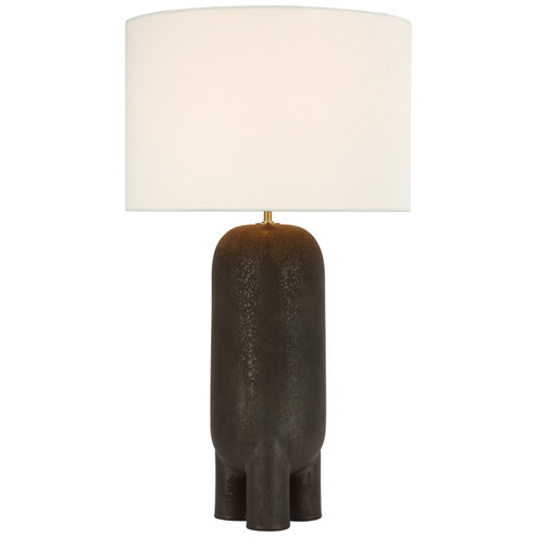 Chalon LED Table Lamp in Stained Black Metallic (268|KW3664SBML)