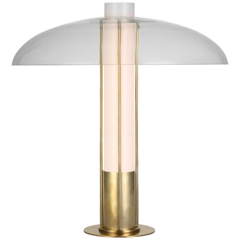 Troye LED Table Lamp in Antique-Burnished Brass (268|KW3420ABCG)