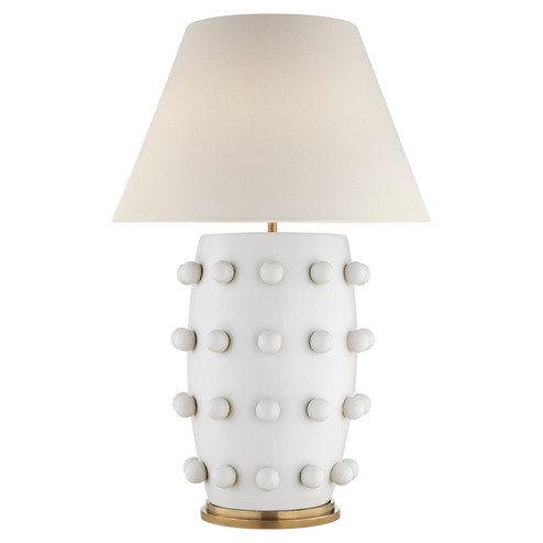 Linden One Light Table Lamp in Plaster White (268|KW3032PWL)