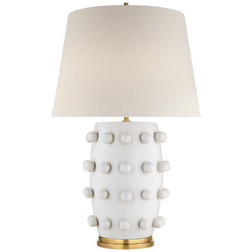 Linden One Light Table Lamp in Plaster White (268|KW3031PWL)