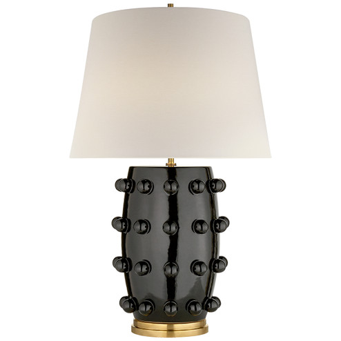 Linden One Light Table Lamp in Black (268|KW3031BLKL)