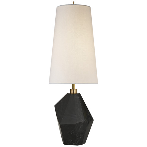 Halcyon One Light Table Lamp in Black Cremo Marble (268|KW3012BML)