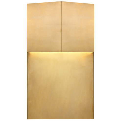 Rega LED Outdoor Wall Sconce in Antique-Burnished Brass (268|KW2781AB)