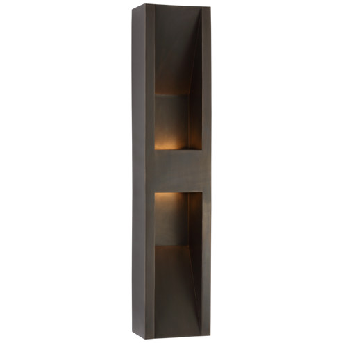 Tribute LED Outdoor Wall Sconce in Bronze (268|KW2764BZ)