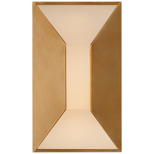 Stretto LED Wall Sconce in Antique-Burnished Brass (268|KW2720ABFG)