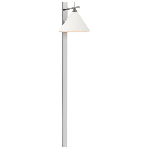 Cleo LED Wall Sconce in Polished Nickel (268|KW2412PNWHT) Cleo LED Wall Sconce in Polished Nickel (268|KW2412PNWHT)