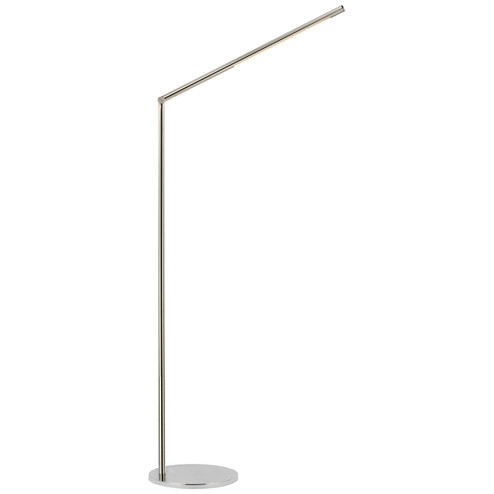 Cona LED Floor Lamp in Polished Nickel (268|KW1415PN)