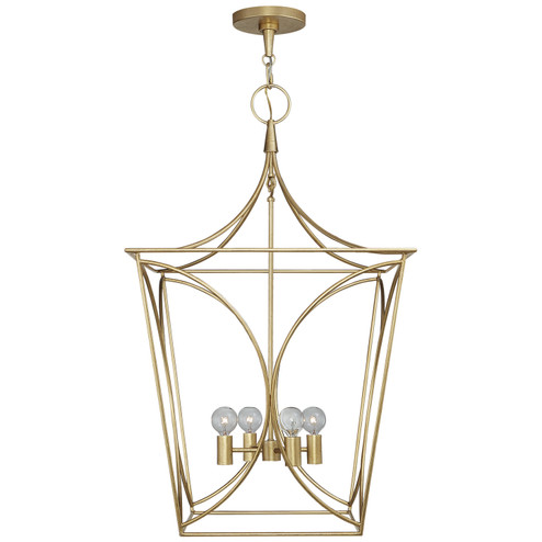 Cavanagh Four Light Lantern in Gild (268|KS5145G)