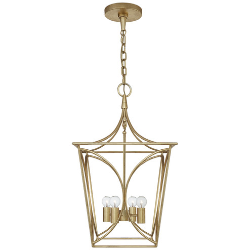 Cavanagh Four Light Lantern in Gild (268|KS5144G)