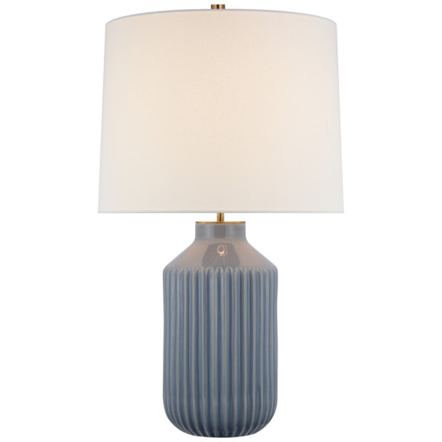 Braylen LED Table Lamp in Polar Blue Crackle (268|KS3636PBCL)