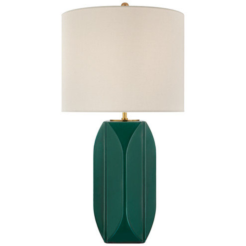 Carmilla One Light Table Lamp in Emerald Crackle (268|KS3630EGCL)