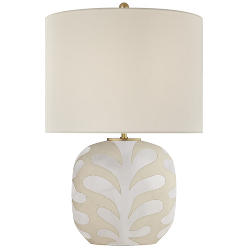 Parkwood One Light Table Lamp in Natural Bisque and New White (268|KS3618NBQNWTL)