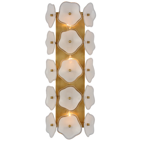 Leighton LED Wall Sconce in Soft Brass (268|KS2066SBCRE)