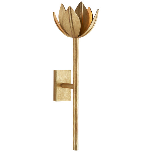 Alberto One Light Wall Sconce in Antique Gold Leaf (268|JN2002AGL)