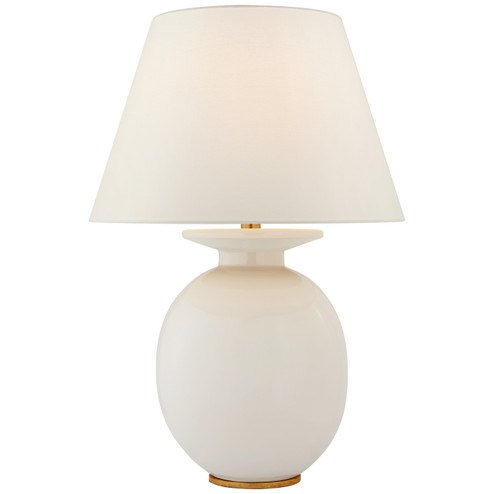 Hans One Light Table Lamp in Ivory (268|CS3658IVOL)