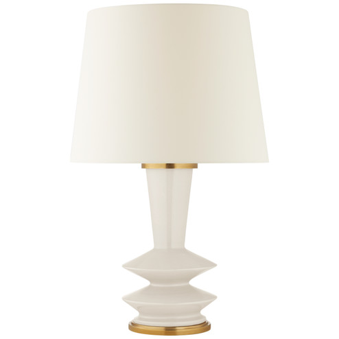 Whittaker One Light Table Lamp in Ivory (268|CS3646IVOL)