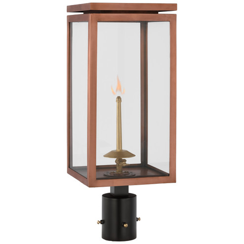Fresno Gas Gas Post Light in Soft Copper (268|CHO7550SCCG)
