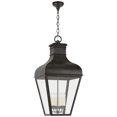 Fremont Six Light Hanging Lantern in French Rust (268|CHO5163FRCG)