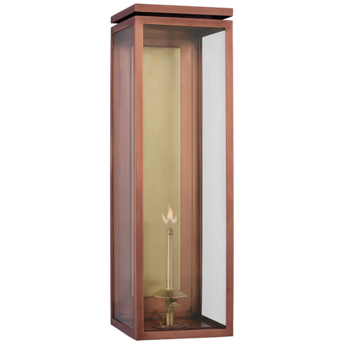 Fresno Gas Gas Wall Lantern in Soft Copper (268|CHO2552SCCG)