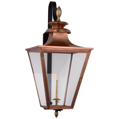 Albermarle Gas Gas Wall Lantern in Soft Copper and Brass (268|CHO2437SCCG)