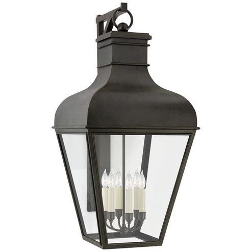 Fremont Six Light Wall Lantern in French Rust (268|CHO2163FRCG)