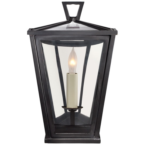 Darlana Outdoor One Light Wall Lantern in Bronze (268|CHO2045BZCG)