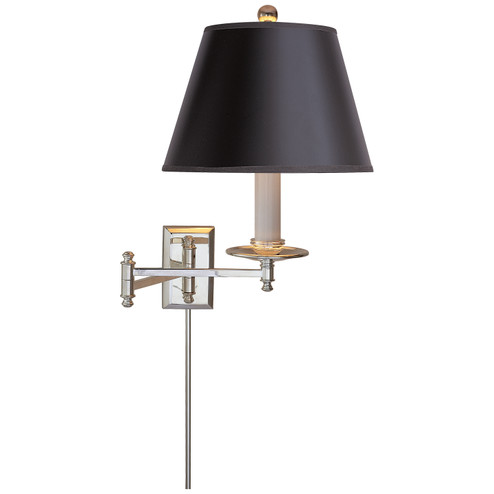 Dorchester Swing Arm One Light Swing Arm Wall Lamp in Polished Nickel (268|CHD5101PNB)