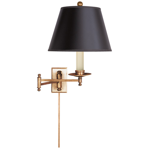 Dorchester Swing Arm One Light Swing Arm Wall Lamp in Antique-Burnished Brass (268|CHD5101ABB)