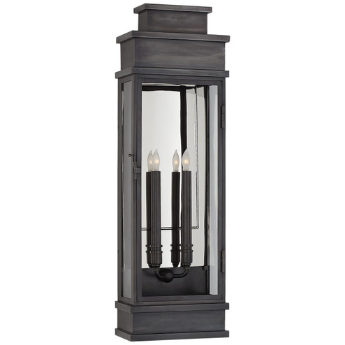 Linear Lantern Two Light Wall Lantern in Bronze (268|CHD2911BZCG)