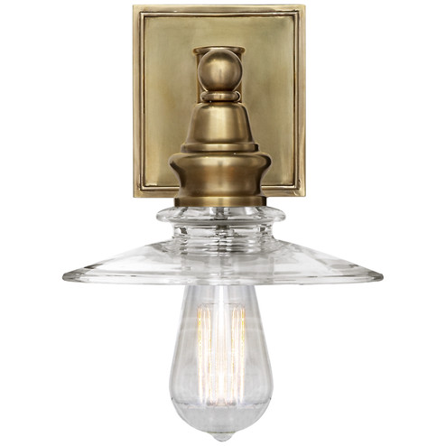 Covington One Light Wall Sconce in Antique-Burnished Brass (268|CHD2473ABCG)
