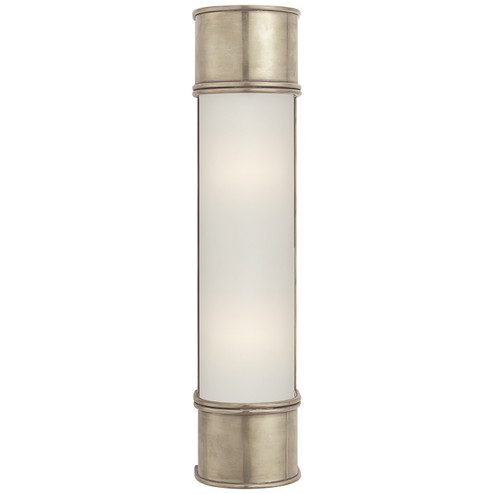 Oxford Two Light Bath Sconce in Antique Nickel (268|CHD1552ANFG)