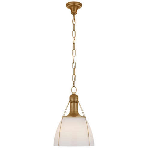 Prestwick One Light Pendant in Antique-Burnished Brass (268|CHC5475ABWG)