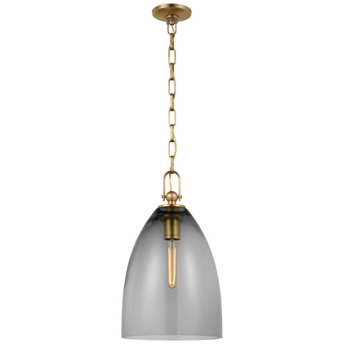 Andros LED Pendant in Antique-Burnished Brass (268|CHC5426ABSMG)