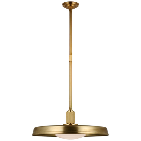 Ruhlmann LED Pendant in Antique-Burnished Brass (268|CHC5302ABWG)