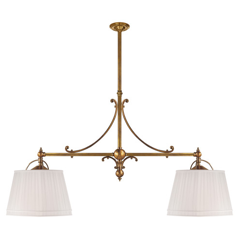 Sloane Four Light Pendant in Antique-Burnished Brass (268|CHC5102ABL)