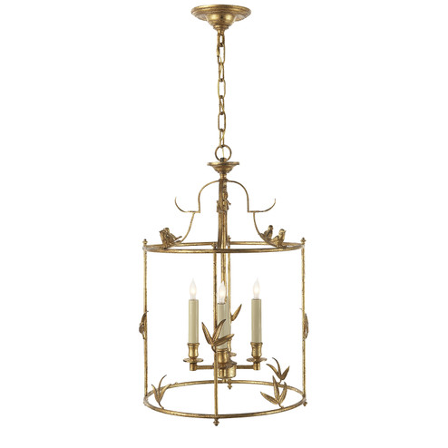 Diego Four Light Lantern in Gilded Iron (268|CHC3108GI)