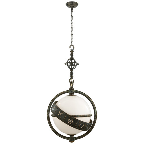 Zodiac Two Light Lantern in Bronze (268|CHC2112BZVWG)