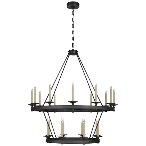 Launceton 20 Light Chandelier in Bronze (268|CHC1607BZ)