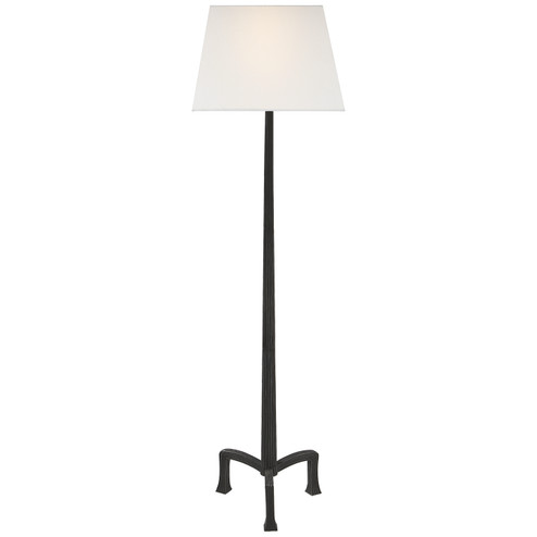 Strie One Light Floor Lamp in Aged Iron (268|CHA9707AIL)