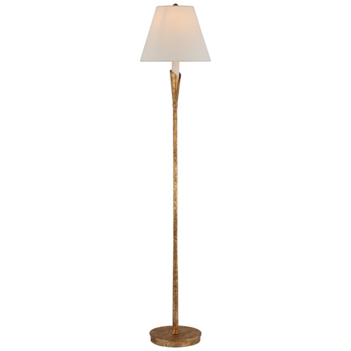Aiden LED Floor Lamp in Gilded Iron (268|CHA9501GIL)