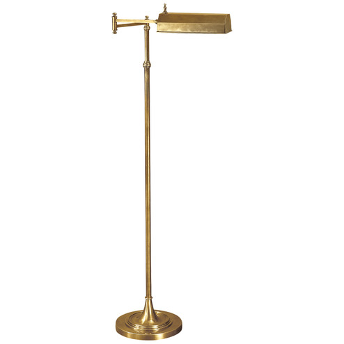 Dorchester One Light Floor Lamp in Antique-Burnished Brass (268|CHA9107AB)