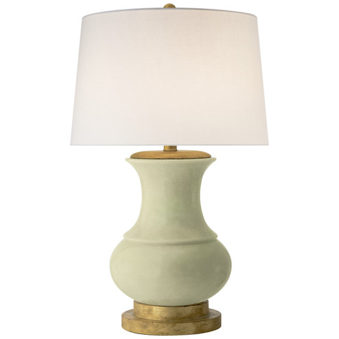 Deauville One Light Table Lamp in Celadon Crackle (268|CHA8608CCL)