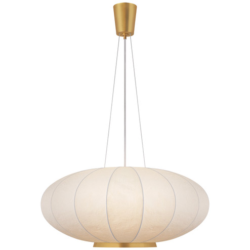 Paper Moon One Light Pendant in Soft Brass (268|BBL5123SBRP)