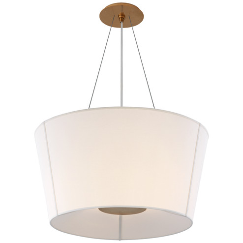 Hoop Two Light Lantern in Soft Brass (268|BBL5115SBL)