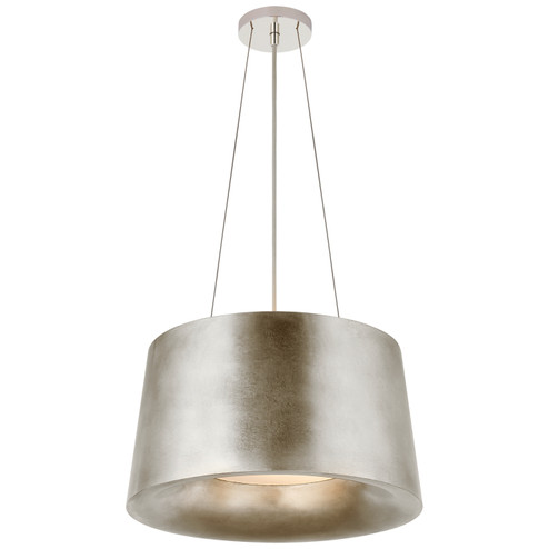 Halo Two Light Pendant in Burnished Silver Leaf (268|BBL5089BSL)