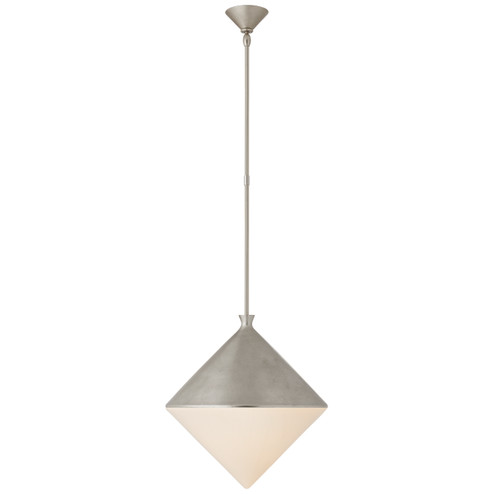Sarnen LED Pendant in Burnished Silver Leaf (268|ARN5357BSLWG)