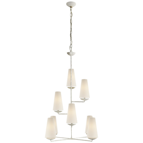 Fontaine Eight Light Chandelier in Plaster (268|ARN5204PLL)