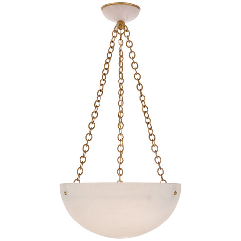 O'Connor Three Light Chandelier in Hand-Rubbed Antique Brass (268|ARN5202HABALB)