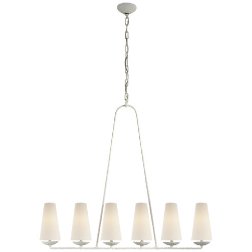 Fontaine Six Light Chandelier in Plaster (268|ARN5201PLL)